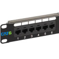 Патч-панель с 24 портами 19 дюймов cat6 rj45